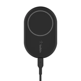 Belkin BOOST CHARGE™ MagSafe Magnetický držák s nabíjením do auta, 10W, bez adaptéru, černý