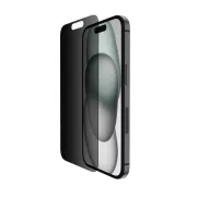 Belkin SCREENFORCE™ TemperedGlass Privacy Anti-Microbial ochranné privátní sklo pro iPhone 15 / 14 Pro