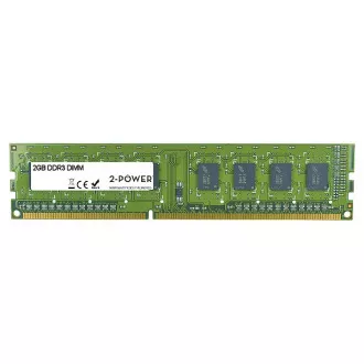 2-Power 2GB PC3-10600U 1333MHz DDR3 CL9 Non-ECC DIMM 2Rx8 ( DOŽIVOTNÍ ZÁRUKA ) 2-Power 2GB PC3-10600U 1333MHz DDR3 CL9 Non-ECC DIMM 2Rx8 ( DOŽIVOTNÍ ZÁRUKA )