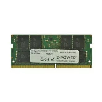2-Power 16GB PC4-17000S 2133MHz DDR4 CL15 Non-ECC SoDIMM 2Rx8 (DOŽIVOTNÍ ZÁRUKA) 2-Power 16GB PC4-17000S 2133MHz DDR4 CL15 Non-ECC SoDIMM 2Rx8 (DOŽIVOTNÍ ZÁRUKA)