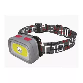 Emos LED čelovka P3531, 330 lm, 65m, 1x CREE + 1x COB + červená zadní LED, 3x AAA +CR2032