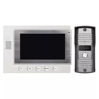 Emos videotelefon EM-07HD, barevný 7" LCD + kamera s 1 tlačítkem, bílá Emos videotelefon EM-07HD, barevný 7" LCD + kamera s 1 tlačítkem, bílá