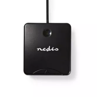 Nedis CRDRU2SM1BK - čtečka čipových karet Smart Card (ID, eObčanka), USB 2.0 Nedis CRDRU2SM1BK - čtečka čipových karet Smart Card (ID, eObčanka), USB 2.0