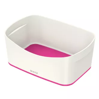 LEITZ Stolní box MyBox, bílá/růžová LEITZ Stolní box MyBox, bílá/růžová
