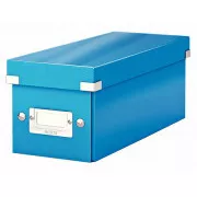 LEITZ Krabice na DVD Click&Store, modrá