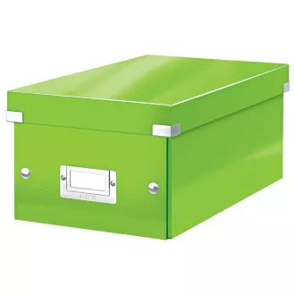 LEITZ Krabice na DVD Click&Store, zelená