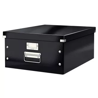 LEITZ Univerzální krabice Click&Store, velikost L (A3), černá
