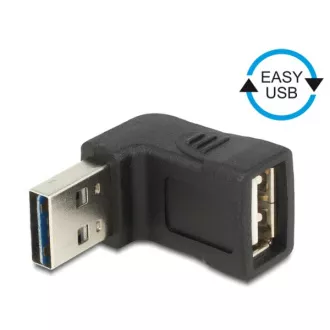 Delock adaptér EASY-USB 2.0-A samec > USB 2.0-A samice pravoúhlý nahoru/dolů Delock adaptér EASY-USB 2.0-A samec > USB 2.0-A samice pravoúhlý nahoru/dolů