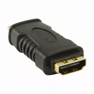 Nedis CVGP34906BK - Adaptér HDMI | HDMI Mini Konektor - HDMI Zásuvka | Černá barva