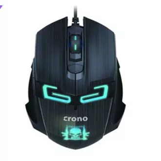 Crono CM647 - optická herní myš, USB konektor, rozlišení 800/1200/1600 DPI , modré podsvícení