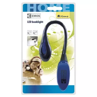 Emos LED svítilna na čtení, 10 lm, 1× AAA