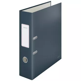 LEITZ Pákový pořadač 180° Cosy hebký A4 80 mm sametová šedá LEITZ Pákový pořadač 180° Cosy hebký A4 80 mm sametová šedá