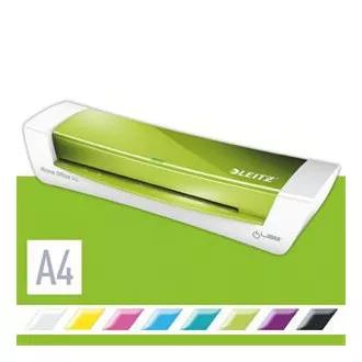 LEITZ iLAM Home Office A4 teplý laminátor, WOW zelená