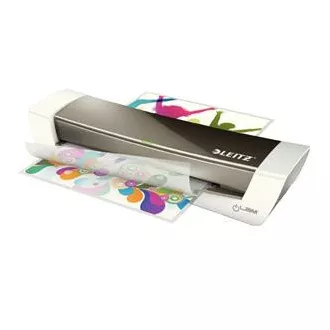 LEITZ iLAM Home Office A3 teplý laminátor, šedá
