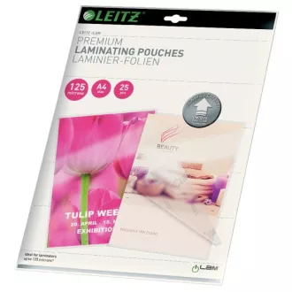 LEITZ Laminovací kapsy A4 se směrovací technologií, 125 mic (25ks)