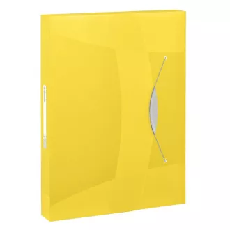 Esselte box na dokumenty VIVIDA, 40 mm, žlutá