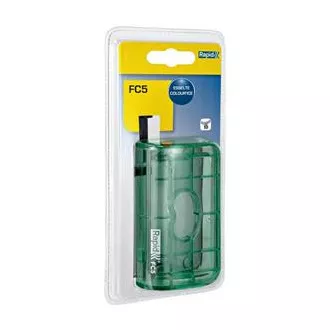 Rapid mini děrovačka Colour´Ice FC5, 10 listů, blistr, ledově zelená