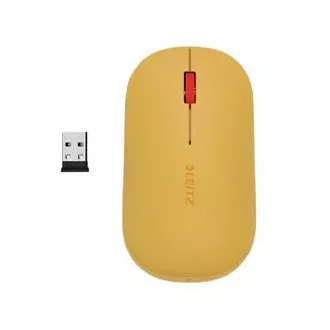LEITZ Bezdrátová počítačová myš COSY, teplá žlutá