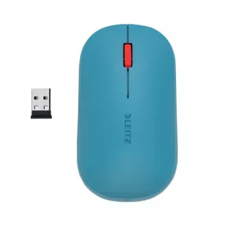 LEITZ Bezdrátová počítačová myš COSY, klidná modrá