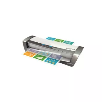 LEITZ iLAM Office PRO A3 teplý laminátor, stříbrná