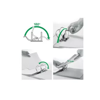 LEITZ Mobilní pořadač 180° Active STYLE, 75 mm, saténově černá