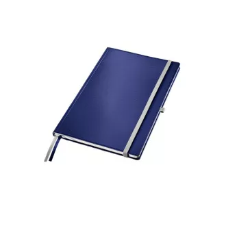 LEITZ Zápisník STYLE A4, tvrdé desky, linkovaný, titanově modrá