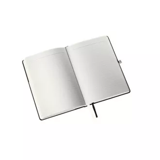 LEITZ Zápisník STYLE A5, tvrdé desky, linkovaný, saténově černá