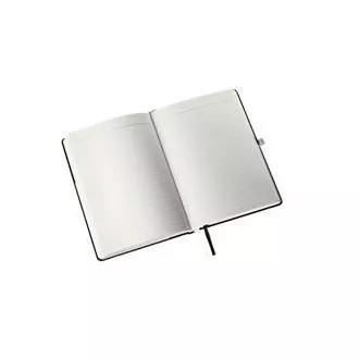 LEITZ Zápisník STYLE A5, tvrdé desky, linkovaný, saténově černá