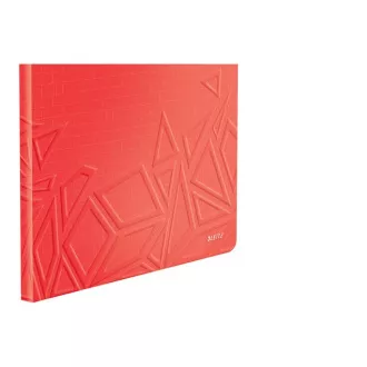 LEITZ Katalogová kniha UrbanChic, PP, A4, 20 kapes, červená