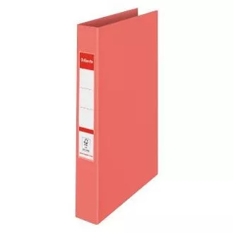 Esselte Plast. kroužk. pořadač Colour´Breeze 2RR/25mm, korálová