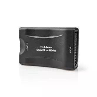 Nedis VCON3463BK - HDMI™ Převodník | SCART Zásuvka | Výstup HDMI ™ | 1cestný | 1080p | 1.2 Gbps | ABS | Černá