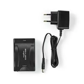 Nedis VCON3463BK - HDMI™ Převodník | SCART Zásuvka | Výstup HDMI ™ | 1cestný | 1080p | 1.2 Gbps | ABS | Černá