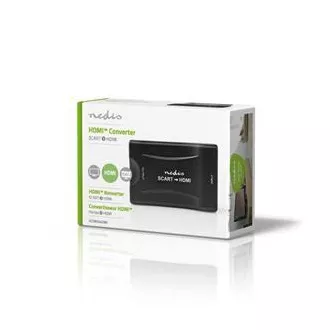 Nedis VCON3463BK - HDMI™ Převodník | SCART Zásuvka | Výstup HDMI ™ | 1cestný | 1080p | 1.2 Gbps | ABS | Černá