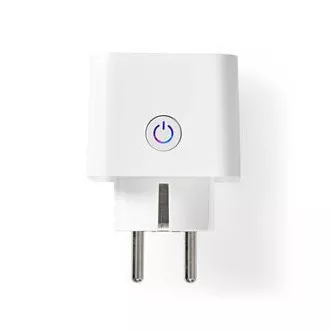 Nedis WIFIP121EWT - WiFi Chytrá Zásuvka |Typ E (CEE 7/6)| -10 - 45 °C | Android™ / IOS | Bílá