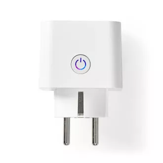 Nedis WIFIP121EWT - WiFi Chytrá Zásuvka |Typ E (CEE 7/6)| -10 - 45 °C | Android™ / IOS | Bílá