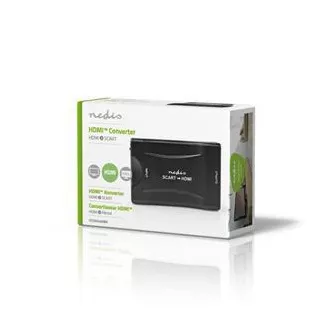 Nedis VCON3461BK - HDMI™ Převodník | Vstup HDMI ™ | SCART Zásuvka | 1cestný | 1080p | 1.2 Gbps | ABS | Černá