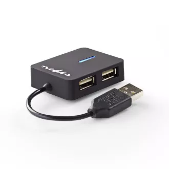 Nedis CCGB61250BK01 - USB hub| USB-A Zástrčka | 3x USB A Zásuvka | 5 Portů | USB 3.2 Gen 1 | Napájení z USB | 5 Gbps | Nedis CCGB61250BK01 - USB hub| USB-A Zástrčka | 3x USB A Zásuvka | 5 Portů | USB 3.2 Gen 1 | Napájení z USB | 5 Gbps |