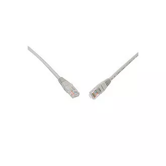 Solarix Patch kabel CAT5E UTP PVC 0,5m šedý non-snag-proof C5E-155GY-0,5MB