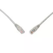 Solarix Patch kabel CAT5E UTP PVC 3m šedý non-snag-proof C5E-155GY-3MB