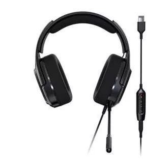 Acer Predator Galea 365 - herní sluchátka přes uši s 3,5mm konektorem nebo USB portem na ovladacím panelu; 7.1 surround