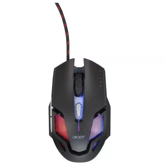 Acer NITRO GAMING MOUSE II - herní myš optická, max. 7200dpi (6 úrovní - 800-7200), 7 typů podsvícení, 6 tlačítek Acer NITRO GAMING MOUSE II - herní myš optická, max. 7200dpi (6 úrovní - 800-7200), 7 typů podsvícení, 6 tlačítek