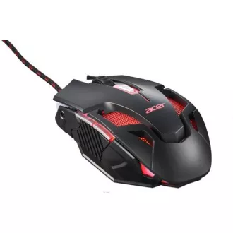 Acer NITRO GAMING MOUSE II - herní myš optická, max. 7200dpi (6 úrovní - 800-7200), 7 typů podsvícení, 6 tlačítek Acer NITRO GAMING MOUSE II - herní myš optická, max. 7200dpi (6 úrovní - 800-7200), 7 typů podsvícení, 6 tlačítek