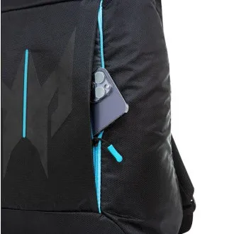 Predator Urban Backpack 18" (PBG510); černý batoh s modrými prvky, voděodolný a otěruovzdorný materiál, pro 18", 27l, 0,6kg