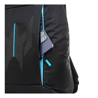 Predator Urban Backpack 18" (PBG510); černý batoh s modrými prvky, voděodolný a otěruovzdorný materiál, pro 18", 27l, 0,6kg
