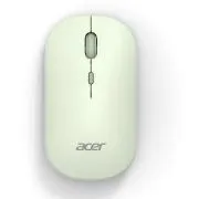 Acer bezdrátová myš AMR130 Green-Dual mode 2.4GHz+BT 5.2,4 tlačítka,800/1200/1600 dpi,5 mil.kliknutí,1xAA,WIN/MAC,světle zelená