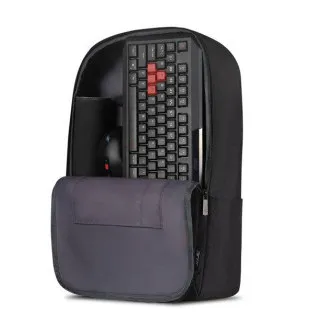 Acer Nitro Quest backpack 18", černý, voděodolná úprava, vyztužená záda,16 l, 0,46 kg, polyester (NBG410)