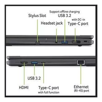 Acer TravelMate Spin B3 (TMB312RN-31-TCO-C8ZG) Intel N150 /8GB/256GB SSD/12,2" WUXGA IPS Touch/Win11 Pro EDU/černá Acer TravelMate Spin B3 (TMB312RN-31-TCO-C8ZG) Intel N150 /8GB/256GB SSD/12,2" WUXGA IPS Touch/Win11 Pro EDU/černá