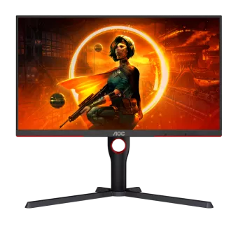 AOC LCD herní Q27G3XMN 27" IPS MiniLED/2560x1440@180Hz/1ms/1000cd/2xHDMI/DP/Pivot/HAS/VESA