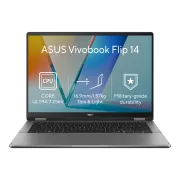 ASUS Vivobook 14 Flip - Ultra 7 Processor 256V/16GB/1TB SSD/14"/WUXGA/OLED/Touch/2y PUR/Win 11 Home/šedá