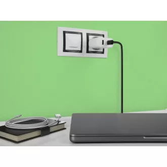 AVACOM HomePRO+ síťová nabíječka s Power Delivery 65W s výstupy USB-C a USB-A